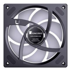 Кулер для корпуса JONSBO ZB-120B Black Фото 7