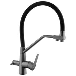 Смеситель Kroner Klassisch-PVD03817BLK Фото 2