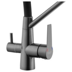 Смеситель Kroner Klassisch-PVD03817BLK Фото 3