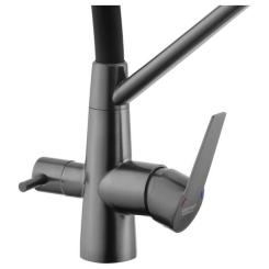 Смеситель Kroner Klassisch-PVD03817BLK Фото 4