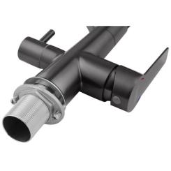 Смеситель Kroner Klassisch-PVD03817BLK Фото 6