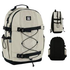 Рюкзак школьный GoPack Education Teens 186 бежевий Фото
