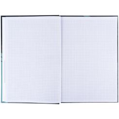 Книга записная Axent Lines А4, 96 аркушів, клітинка, сіра Фото 3