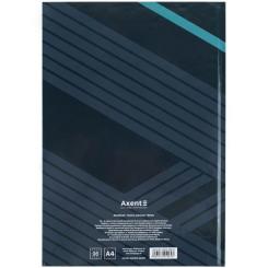Книга записная Axent Lines А4, 96 аркушів, клітинка, сіра Фото 4
