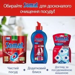Таблетки для посудомоечных машин Somat Excellence 30 шт. Фото 6