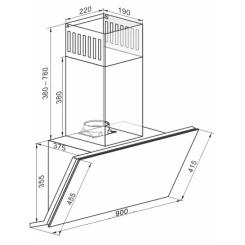 Вытяжка кухонная Kaiser AT 9455 N Eco Фото 1