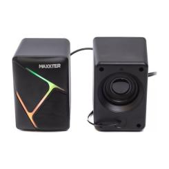 Акустическая система Maxxter CSP-U004RGB USB Black Фото 1