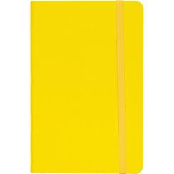 Книга записная Optima Namib А5 128 аркушів клітинка жовтий Фото