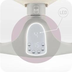 Кресло-качалка MoMi Kenani Onyx Sand Фото 7