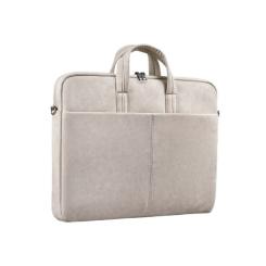 Сумка для ноутбука Defender 15.6" Solid PU beige Фото 1