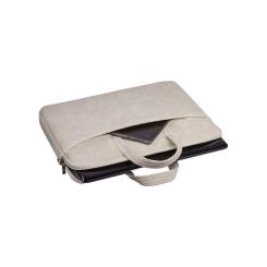 Сумка для ноутбука Defender 15.6" Solid PU beige Фото 3