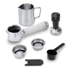 Рожковая кофеварка эспрессо DeLonghi EC 890.WI Фото 4