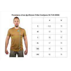 Футболка Tribe Coolpass SS olive XL Фото 4
