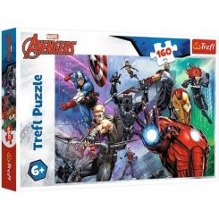 Пазл Trefl The Avengers Всегда готовые герои 160 элементов Фото