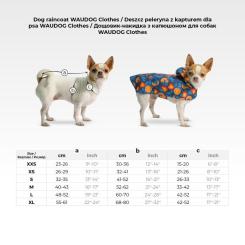 Дождевик для животных WAUDOG Clothes з капюшоном "NASA21" L Фото 4