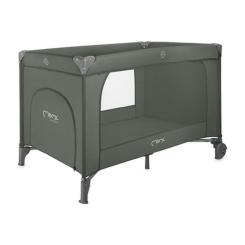 Детский манеж MoMi BELOVE PLUS темно-зелений Фото 1