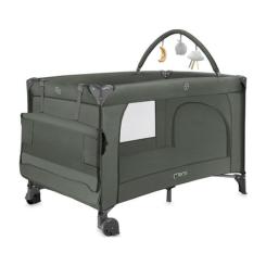 Детский манеж MoMi BELOVE PLUS темно-зелений Фото 3