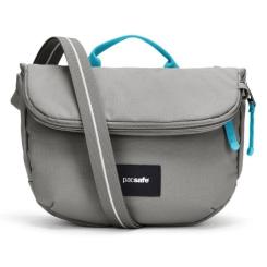 Сумка Pacsafe GO Saddle Crossbody Серая Фото