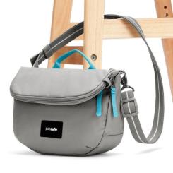 Сумка Pacsafe GO Saddle Crossbody Серая Фото 8