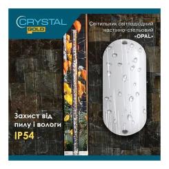 Светильник CRYSTAL OPAL- 24 6.5K ip54 Фото 4