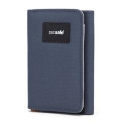 Кошелек Pacsafe RFIDsafe trifold wallet Темно-синій Фото 2
