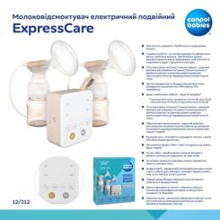 Молокоотсос Canpol babies электрический двойной ExpressCare Фото 1
