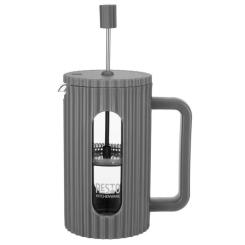 Френч-пресс Resto Keid бамбук 600 мл графіт Фото