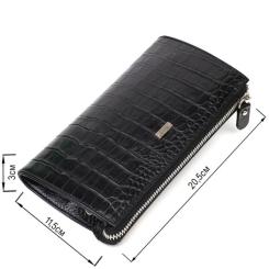 Кошелек Bond Accessories Из натуральной кожи Черная Фото 2