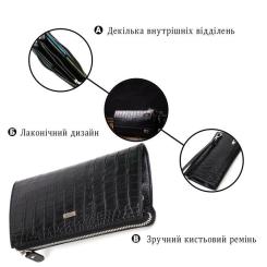 Кошелек Bond Accessories Из натуральной кожи Черная Фото 3