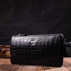 Кошелек Bond Accessories Из натуральной кожи Черная Фото 7