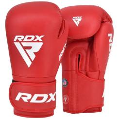 Боксерские перчатки RDX AS1 Red 12 унцій Фото 1