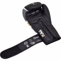 Боксерские перчатки RDX F7 Ego Black Golden 12 унцій Фото 5
