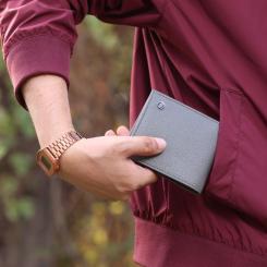 Кошелек Brampton London Plutus Grey Фото 5