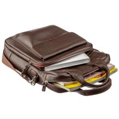 Сумка Shvigel Под А4 Коричневая Фото 4