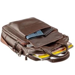 Сумка Shvigel Под А4 Коричневая Фото 5