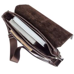Сумка Shvigel Мессенджер Коричневая Фото 5