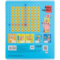 Тетрадь Kite SpongeBob SquarePants, 12 листов, клетка Фото 10