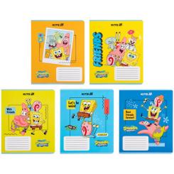 Тетрадь Kite SpongeBob SquarePants, 12 листов, клетка Фото