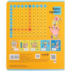 Тетрадь Kite SpongeBob SquarePants, 12 листов, клетка Фото 4