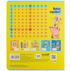 Тетрадь Kite SpongeBob SquarePants, 12 листов, клетка Фото 8