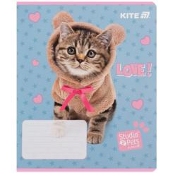Тетрадь Kite Studio Pets, 12 листов, линия Фото 5