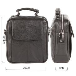 Сумка Shvigel Кожаная Черная Фото 2