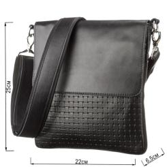 Сумка Shvigel Из натуральной кожи Черная Фото 2