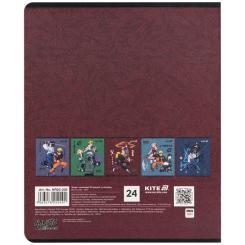 Тетрадь Kite Naruto, 24 листа, клетка Фото 5