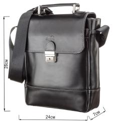 Сумка Shvigel Кожаная Черная Фото 2