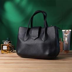 Сумка Shvigel Из натуральной кожи Черная Фото 10