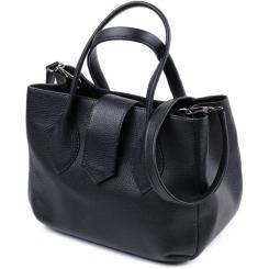 Сумка Shvigel Из натуральной кожи Черная Фото 4