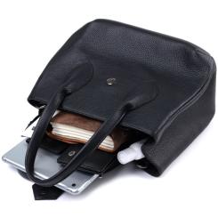 Сумка Shvigel Из натуральной кожи Черная Фото 8