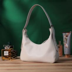 Сумка Shvigel Из натуральной кожи Бежевая Фото 9