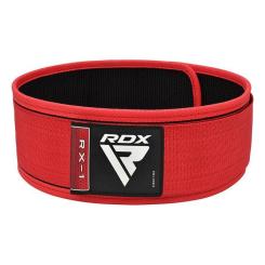 Атлетический пояс RDX RX1 Weight Lifting Belt Red S Фото